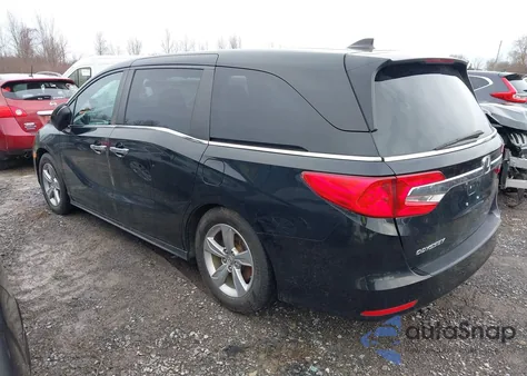 2019 Honda Odyssey Ex z USA, uszkodzony, nr VIN 5FNRL6H53KB019373